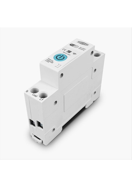 Tomzn 63A 1p+N Wifi Akıllı Anahtar Enerji Ölçer Zamanlayıcı Rölesi Mcb Tuya Akıllı Yaşam Voltajı Akım Koruması TOB9-63M Ölçüm (Yurt Dışından) fırsatları