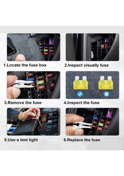120 Mikro-Füzler Ince Mikro-Fok Kiti Araba/rv/kamyon/motor Mikro-Fok Kombinasyon Kiti 2AMP -40A (Yurt Dışından) fiyatları