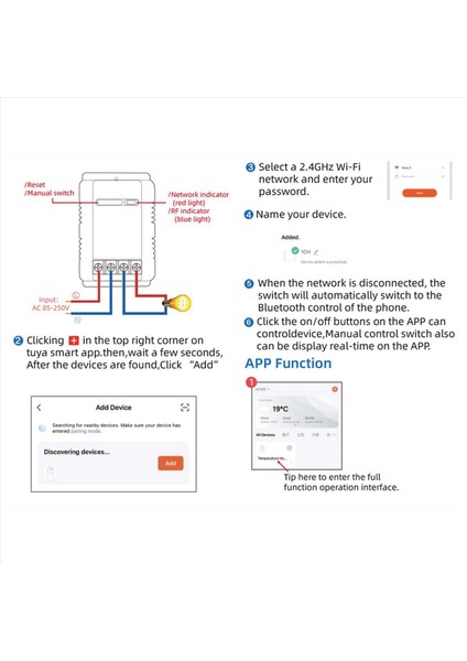 Güç Tüketimi Izleme Sıcaklığı ve Nem Izleme ile 2x Wifi Th-16 Switch Tura Kablosuz Kontrol (Yurt Dışından) modelleri