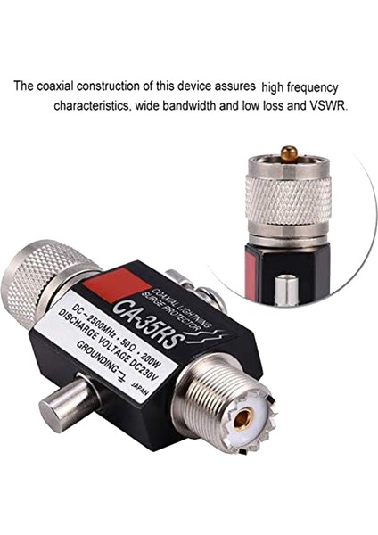 Uhf Koaksiyel Tutuklu Dalgalanma Koruyucusu Erkek Ila Kadın Uhf Konnektörü (Yurt Dışından) indirimleri