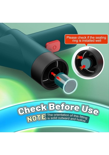 Tuvalet Pistonu Yüksek Basınçlı Hava Tahliyesi Blaster Tabancası Gerçek Zamanlı Barometreli Banyo Için Drenaj Tıkanıklığı Kaldırma Aracı Lavabo (Yurt Dışından) fırsatları