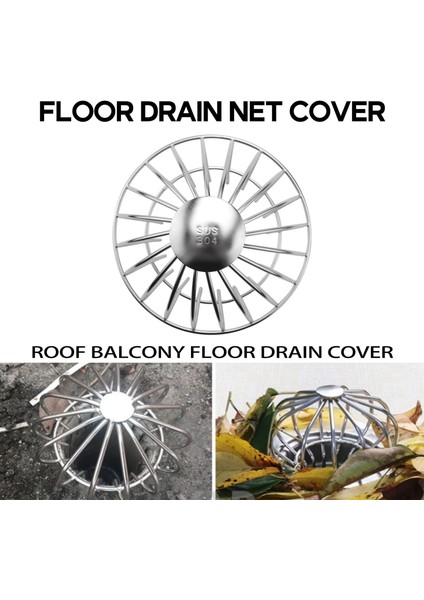 Dışarı Çatı Anti -Engelleme Çizgisi Kapak Yuvarlak Net Kapak Drenaj Zemin Çizgisi Sızıntı Oluk Koruma Filtresi -1010 (Yurt Dışından) fırsatları