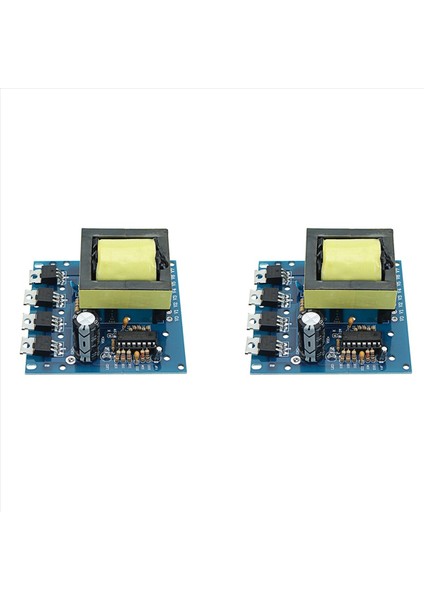 2x Dc 12V - Ac 220V 380V 500W 1000W Inverter Boost Tahtası Transformatör Güç Araç Dönüştürücü Modülü (500W) (Yurt Dışından)