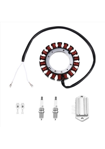 15/20 Amp Stator Kiti 237878-S 54-755-09 Kohler Için CV460 CV490 CV492 CV493 K161 K181 K241 K301 K341 (Yurt Dışından)