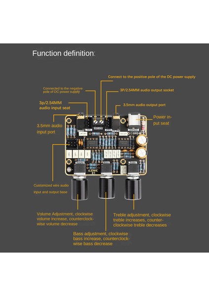 NE5532 Preamp Tone Ses Kayıt Hıfı Aktif Filtre Güç Amplifikatör Kartı (Yurt Dışından) fırsatları