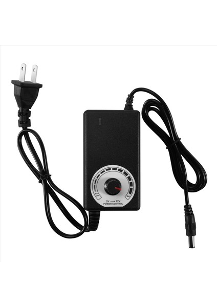 Ac - Dc Adaptör 12V 2A Ayarlanabilir Güç Kaynağı Motor Hız Kontrolörü Abd ile Elektrik Fanı ve Pompa Için Fiş (Yurt Dışından)