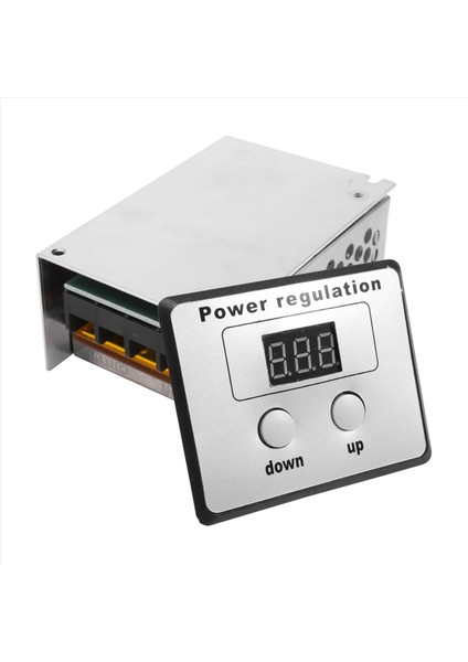 4000W 220V Ac Scr Voltaj Regülatörü Dimmer Elektrik Motoru Hız Sıcaklık Kontrolörü Su Isıtıcısı Küçük Motorlar (Yurt Dışından) modelleri