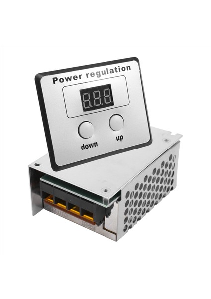 4000W 220V Ac Scr Voltaj Regülatörü Dimmer Elektrik Motoru Hız Sıcaklık Kontrolörü Su Isıtıcısı Küçük Motorlar (Yurt Dışından) fırsatları