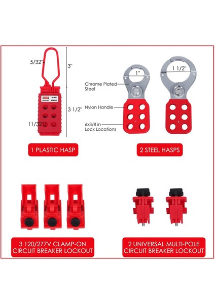 Kilitleme Etiket Kiti Kadınları Kelepçeler ve Evrensel Çok Kuruluş Devre Kesici Kilitleri Güvenlik Astarcıları Fiş Kilitleri (Yurt Dışından) indirimleri