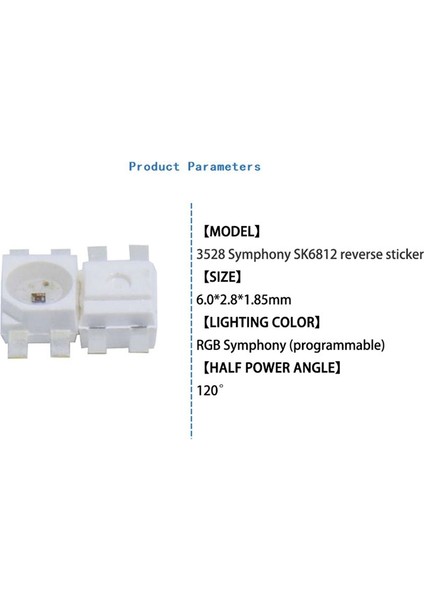 400PCS SK6812 Mini-E Rgb (Benzer WS2812B) SK6812 3228 Smd Piksel LED Çip Ayrı Ayrı Adreslenebilir Tam Renk Dc 5V (Yurt Dışından) modelleri