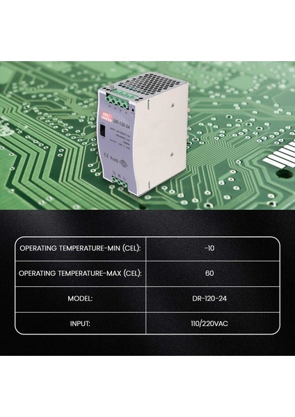 DR-120-24 120W Endüstriyel Sınıf Demiryolu Güç Kaynağı 24V5A Anahtarlama Güç Kaynağı Ray Montajı Anahtarlama Güç Kaynağı (Yurt Dışından) fiyatları