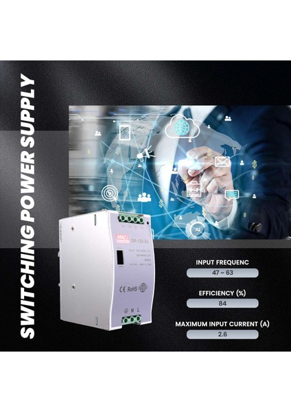 DR-120-24 120W Endüstriyel Sınıf Demiryolu Güç Kaynağı 24V5A Anahtarlama Güç Kaynağı Ray Montajı Anahtarlama Güç Kaynağı (Yurt Dışından) modelleri