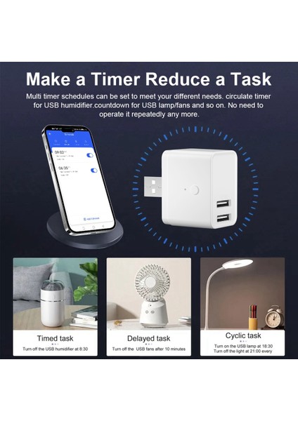 Tuya Smart Zigbee USB Adaptör Anahtarı 5V Mini 2 USB Güç Adaptörü Alexa Google Yandex Alice Için Akıllı Yaşam Kontrolü (Yurt Dışından) fırsatları