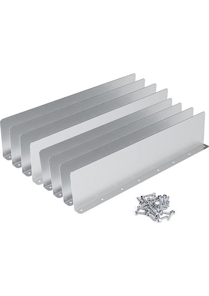 8pcs Yağmur Oluk Oluklu Sıçrama Gardiyanları Ev Çatı Köşesi Saptırıcı Çatı Yağmur Saptırıcı Oluğu Sıçrama Gardiyanları (Yurt Dışından)