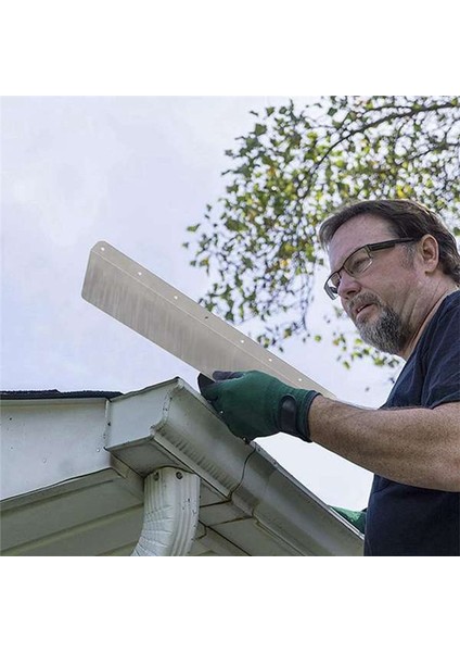 8pcs Yağmur Oluk Oluklu Sıçrama Gardiyanları Ev Çatı Köşesi Saptırıcı Çatı Yağmur Saptırıcı Oluğu Sıçrama Gardiyanları (Yurt Dışından) fırsatları