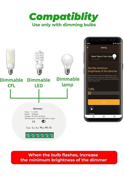 Mini Wifi Akıllı Ev Karartma Anahtarı Tuya Uygulaması Uzaktan Kumanda Sesli Zamanlama Parlaklık Ayar Anahtarı Siyah (Yurt Dışından) fiyatları