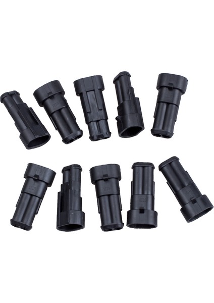 10 Kit 2 Pin Yol Su Geçirmez Elektrikli Tel Konektör Tapası (Yurt Dışından) modelleri