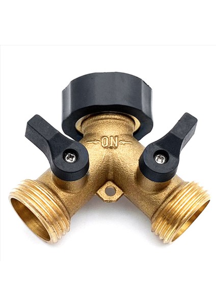 Bahçe Hortumu Ayırıcı 2 Yollu Ağır Hizmetli Pirinç Konnektörü Musluk Ayrıştırıcı Y Sprıtter 2 Valf 4 Ekstra Kauçuk Yıkayıcı (Yurt Dışından) fiyatları