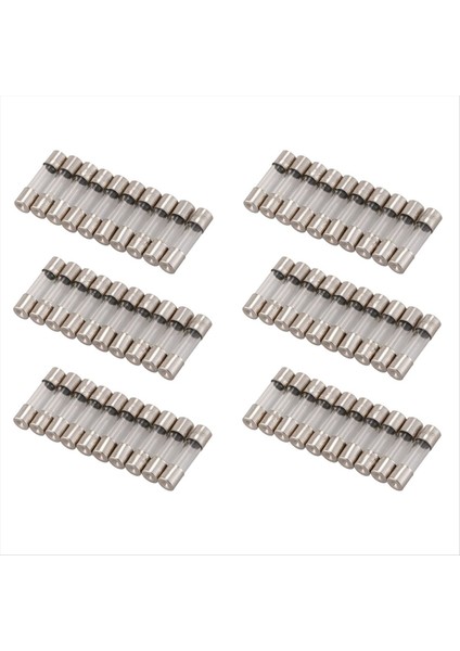 60PCS 250V 0 2A 200MA Hızlı Hızlı Darbe Cam Sigortaları Tüpler 5mm x 20MM (Yurt Dışından)