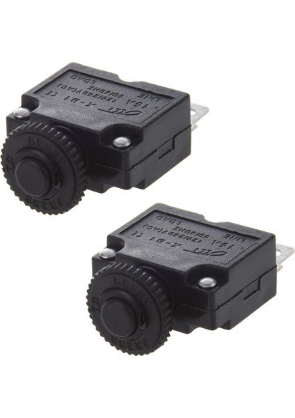 2x Hava Kompresörü Devre Kesici Aşırı Yük Koruyucusu AC15A (Yurt Dışından)