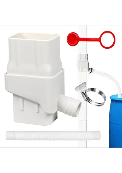 Yağmur Toplama Sistemi Yağmur Suyu Toplama Fıçıları Su Depolama Kapasitesini Arttıran Yedek Bahçe Yağmur Toplayıcı A (Yurt Dışından) indirimleri