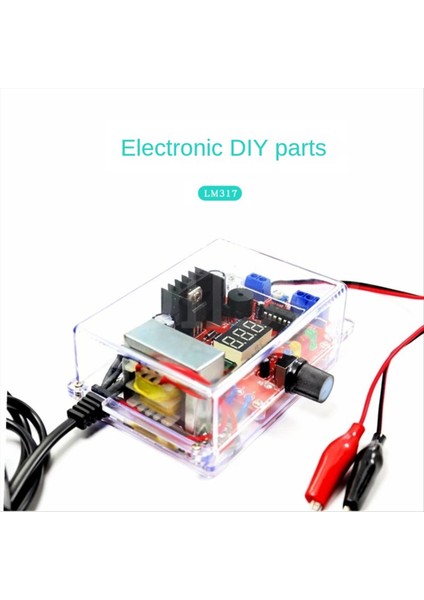 LM317 Ayarlanabilir Voltaj Regülatörü Dıy Kit 220V-1 25V-12 5V Adım-Down Güç Kaynağı Modülü Kitler Ab Fiş (Yurt Dışından) modelleri