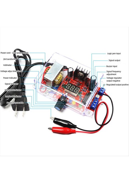LM317 Ayarlanabilir Voltaj Regülatörü Dıy Kit 220V-1 25V-12 5V Adım-Down Güç Kaynağı Modülü Kitler Ab Fiş (Yurt Dışından) fırsatları