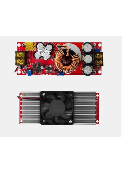 1500W Dc-Dc Booster Modülü 30A Ayarlanabilir Sabit Voltaj ve Mevcut Elektrikli Araç Güç Kartı+Fan 12-48V-24-72V (Yurt Dışından) indirimleri