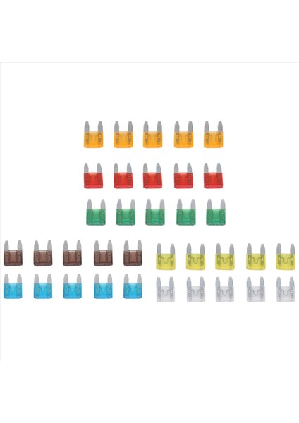 35 Parça Karışık Mini Bıçak Sigortası Otomatik Araba Motosikleti 5 5 5 10 15 20 25 30 Amp (Yurt Dışından) fırsatları