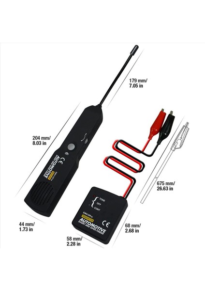 2x Kısa Açık Bulucu Devre Dedektörü Güç Kablosu Test Cihaz Tracer EM415PRO Scanner Diagnostic Aracı Tekne Için (Yurt Dışından) fırsatları