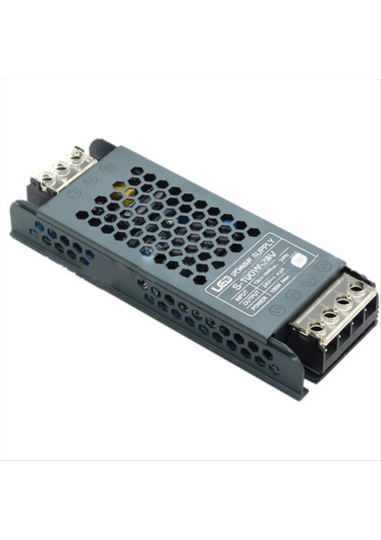 Dc 24V LED Işık Şeridi Güç Kaynağı Düşük Voltajlı Işık Şerit Adaptör Sürücüsü Doğrusal Işık Anahtarlama Güç Kaynağı (Yurt Dışından)