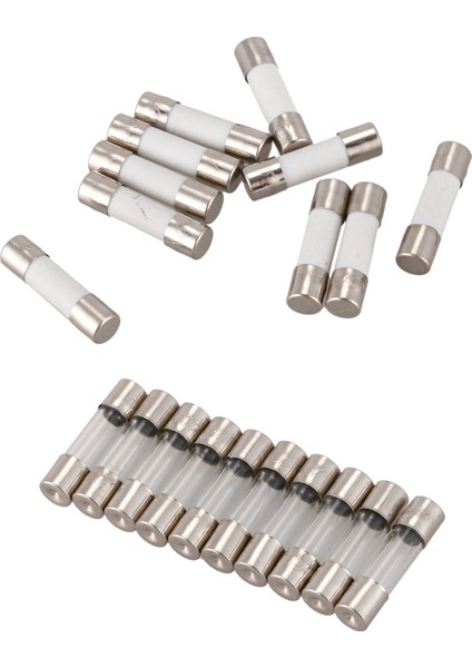 20PCS 250V Hızlı Hızlı Darbe Cam Sigortalar Tüpler 5mm x 20MM 250V-0 5A ve 0 2A 200MA (Yurt Dışından)