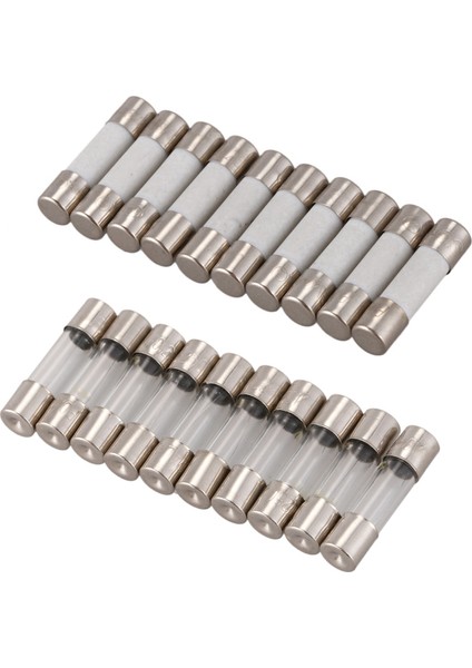 20PCS 250V Hızlı Hızlı Darbe Cam Sigortalar Tüpler 5mm x 20MM 250V-0 5A ve 0 2A 200MA (Yurt Dışından) fiyatları