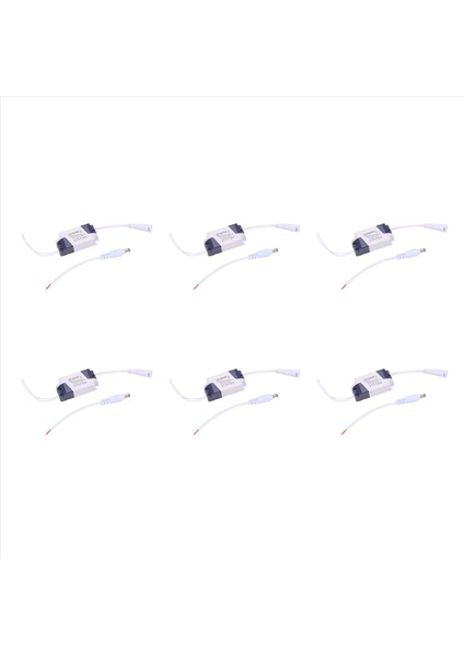 6x LED Transformatör-Sabit Transformatör 4-7W LED Sürücü Güç Kaynağı Transformatörü DC12-24V Dayanıklı (Yurt Dışından)