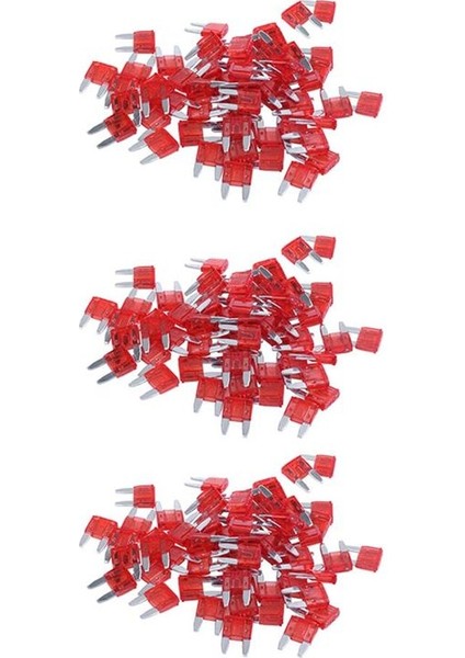 180PCS 10A 10A Auto Mini Bıçak Araba Için Kırmızı Sigortalar (Yurt Dışından)