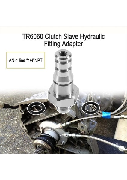 Gm Ls Ls Lsx TR6060 Debriyaj Slave Silindir Hidrolik Çizgi Adaptörü An-4 Çizgi 1/4inch Npt Tremec Swap Ss (Yurt Dışından) fiyatları