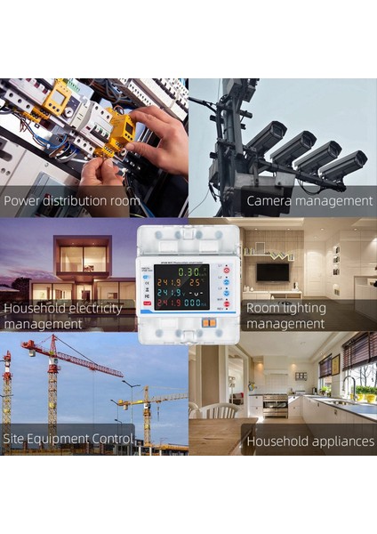 Tuya Wıfı Akıllı Devre Kesici Otomatik Yatırma Koruyucusu 3P4W Güç Ölçer Üç Fazlı Rekla Anahtarı (Yurt Dışından) fiyatları