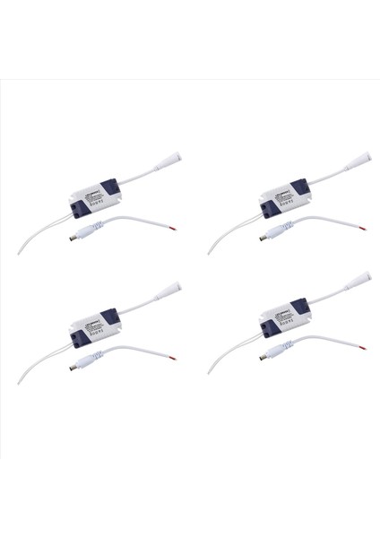 4x Ac 90-240V-DC 9-12V 3W Sabit Akım LED Strip Güç Sürücüsü Transformatörü (Yurt Dışından)