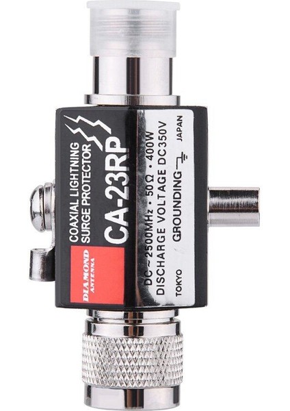 CA-23RP Lightning-Artrester Protector N Erkek To N Dişi Koaksiyel Radyo Tekrarlayıcı Anti-Lightning Anten Surge Koruyucusu (Yurt Dışından)