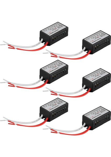 6pcs Transformatör 220V Ila 12V Adaptörü Kristal Halojen Kuvars Lambası 50W (Yurt Dışından) fiyatları