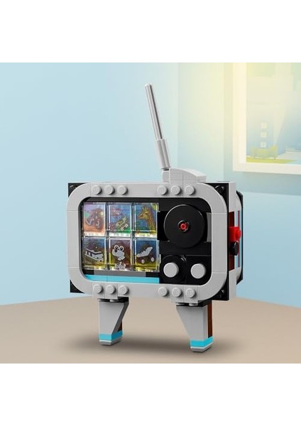 Creator Retro Fotoğraf Makinesi 31147-8 Yaş ve Üzeri Çocuklar Için Televizyon ve Video Kamera Model Seçenekleri Içeren 3’ü 1 Arada Yaratıcı Oyuncak Yapım Seti, Doğum Günü Hediyesi (261 Parça) modelleri