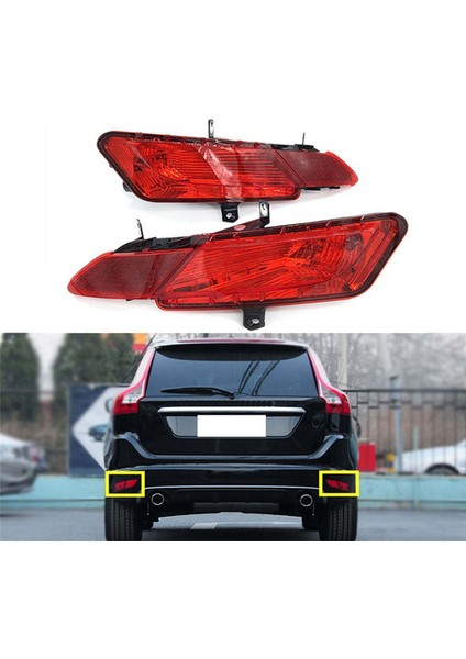 31353285 31353286 Arka Tampon Reflektör Işık Arka Tampon Sis Volvo Için Arka Sis Otomotivi XC60 2014-2017 (Yurt Dışından) fırsatları