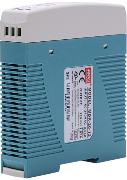 2x Mdr-20 12V 20W Dın Demiryolu Güç Kaynağı Ac-Dc Sürücü Voltaj Regülatör Güç Suply 110V 220V (Yurt Dışından) fırsatları