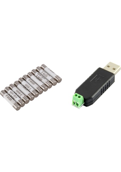 1x USB-RS485 485 Dönüştürücü Adaptör ve 10 Parça 6MMX30MM 20A Faset-Down Seramik Sigorta Bağlantısı 500V (Yurt Dışından)