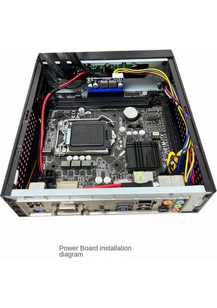 Dc-Atx Direct Plug-In Güç Kartı Için Uygun 120W 12V Katı Hal Güç Modülü Dc-Dc Güç Kartı Tam Kablo Seti (Yurt Dışından) modelleri