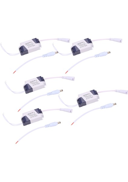 5x LED Transformatör-Sabit Transformatör 4-7W LED Sürücü Güç Kaynağı Transformatörü DC12-24V Dayanıklı (Yurt Dışından)