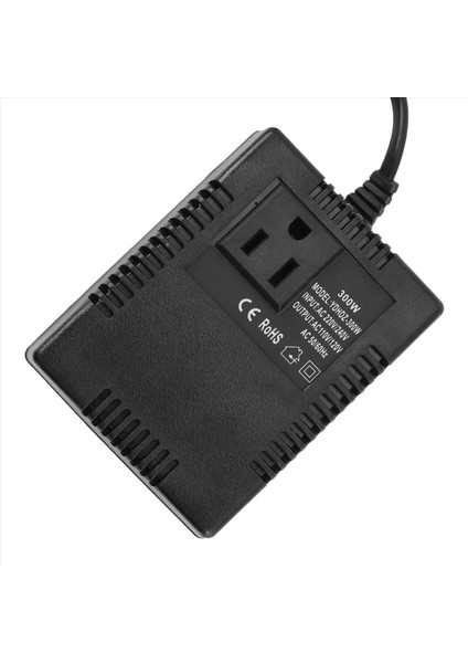 2x 300W Voltaj Dönüştürücü 220V Ila 110V Transformatör Adım Aşağı Aşağı Transformatör Voltaj Dönüştürücü Seyahat Adaptörü Ab Fişi (Yurt Dışından) fırsatları