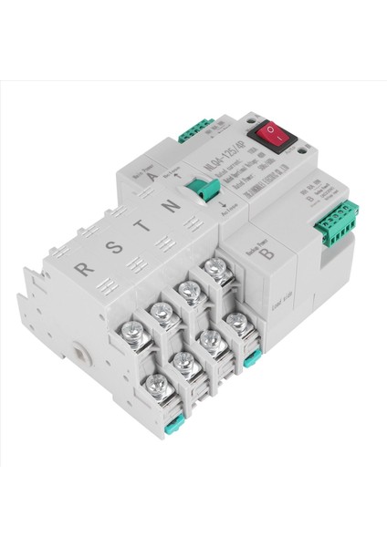 Mcb Tipi Çift Güç Otomatik Aktarım Anahtarı 4p 100A Ats Devre Kesici Elektrik Anahtarı (Yurt Dışından) fırsatları