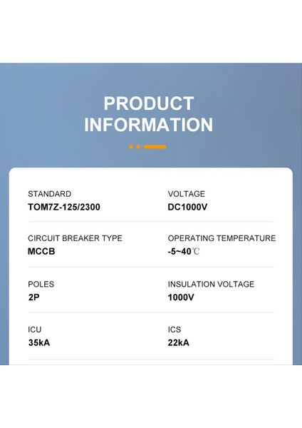Tomzn 2p Dc 1000V Güneş Kalıplı Kasa Devre Kesici Mccb Aşırı Yük Koruma Anahtarı Koruyucu Güneş Fotovoltaik Pv 160A (Yurt Dışından) modelleri