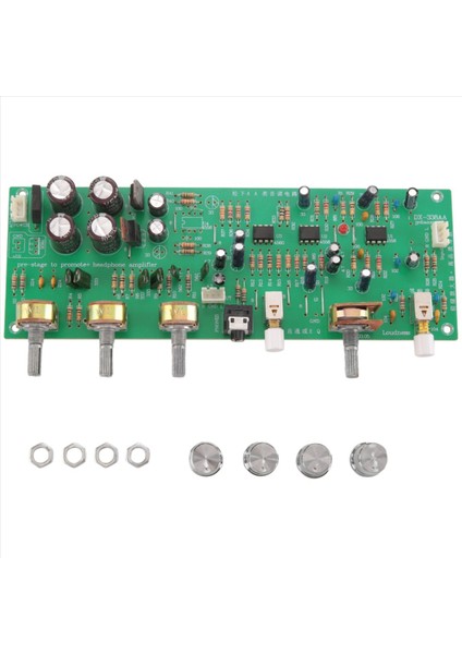 Çift Ac Çift 12V DX338A Serisi Ön Ayar Kurulu Güç Amplifikatörü Ön Kartı Preamp Amplifikatör Tonu Tahtası (Yurt Dışından)